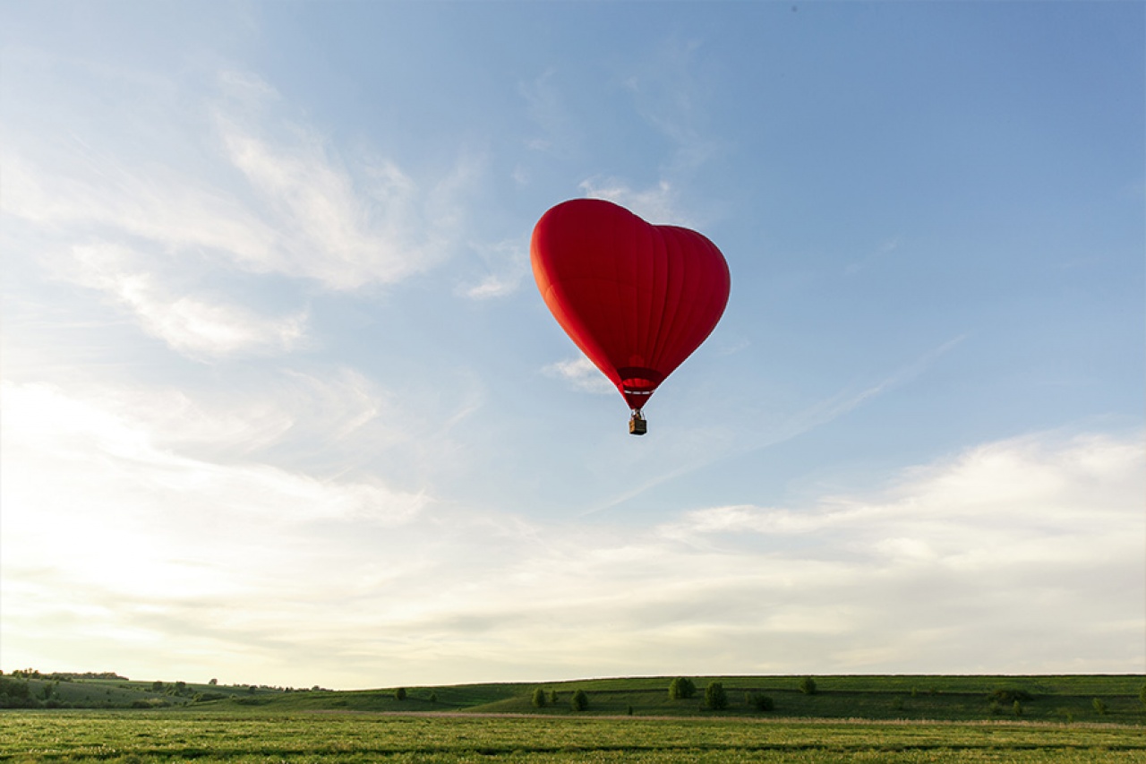 Heißluftballonfahrt über Parchim