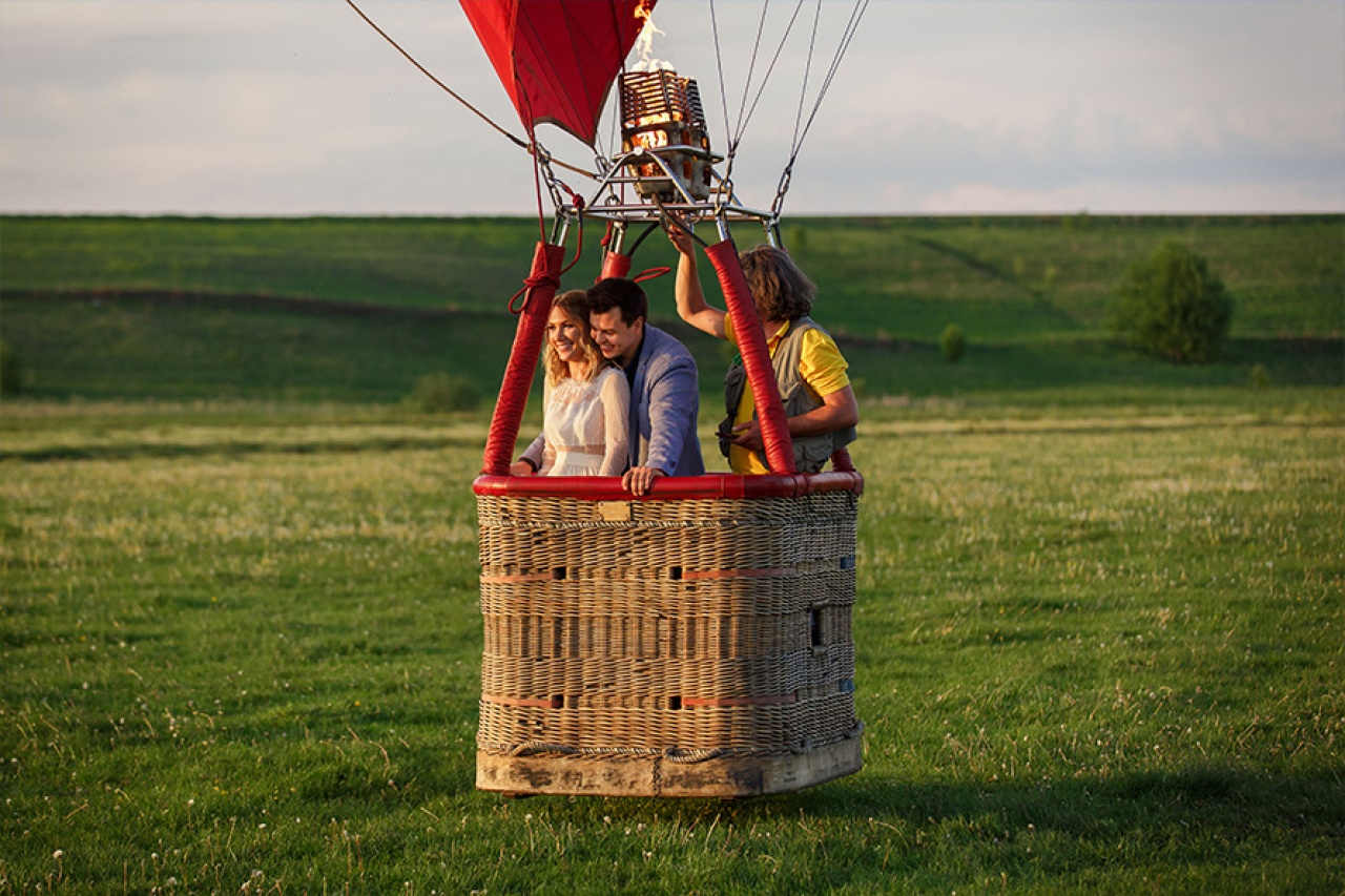 Heißluftballon fahren in Anklam