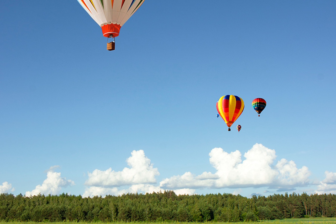 Heißluftballon fahren von Heringsdorf